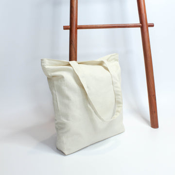 TOTE BAG WITH BASE AND ZIP 180 GSM (Set of 10)
