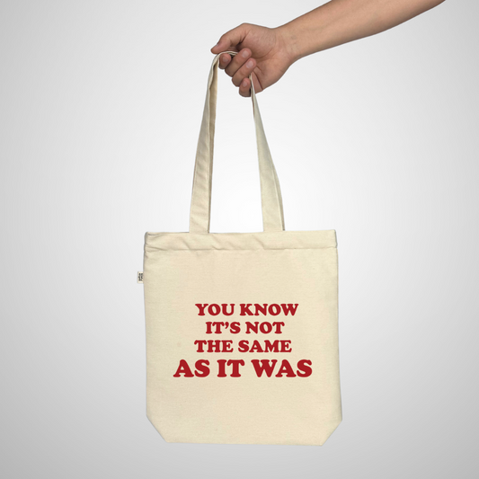AS IT WAS TOTE BAG