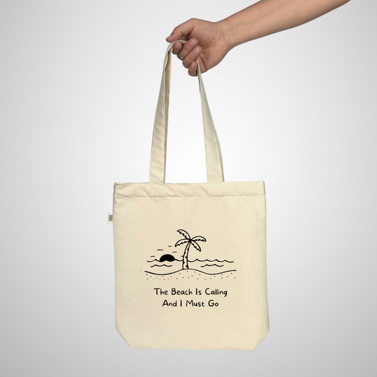 BEACH CALLING TOTE BAG